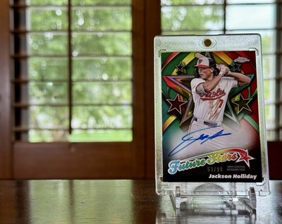 2025 Topps Chrome Jackson Holliday #FSA-JH Future Stars Auto /99 Baltimore 