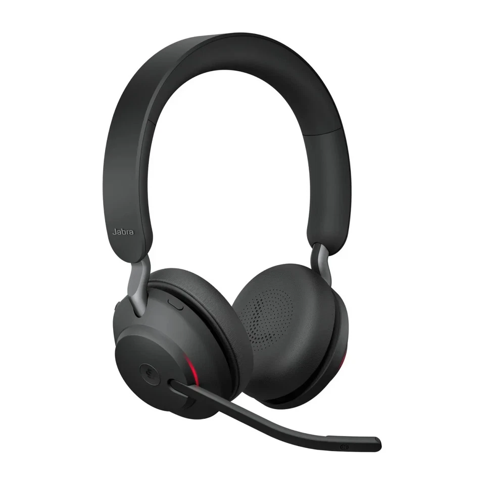Jabra Evolve2 65 MS Stereo USB-A Kabelloses Headset + Link 380a - Bild 3 von 4