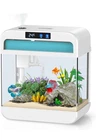 Fish Tank 2.2 Gallon,Small Fish Tanks Kits,Aquarium Fish Tank Starter Kit 