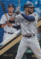 2019 Topps Gold Label San Diego Padres Fernando Tatis Jr. Base Class 1 Blue