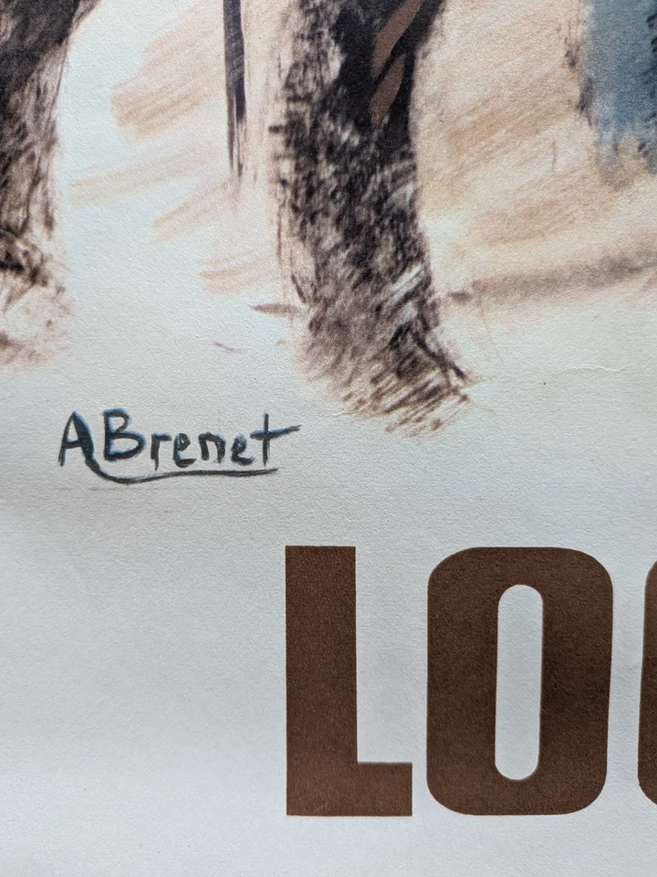 Affiche - SNCF - Locomotive Diesel - Albert Brenet - 1966 - Photo 3/4