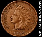1908 Indian Head Cent- Very Fine Better Date No Reserve #J519
