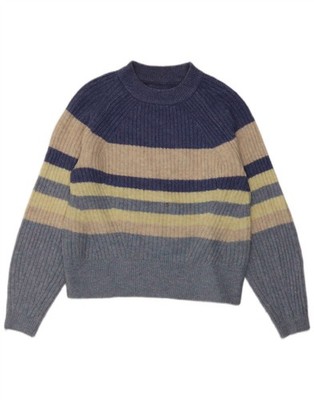 Marks & Spencer Womens Crew Neck Jumper Sweater UK 10 Small Multicoloured DJ30