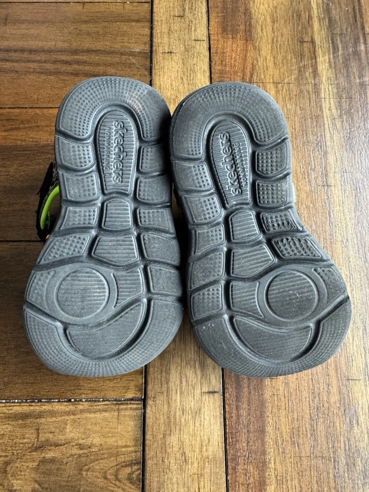 Skechers Toddlers Boy's C-Flex Sandal 2.0 Dino-Rays Sporty Sandals Size: 7 - Image 3 of 4