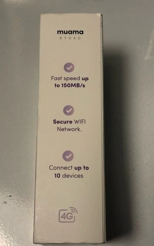 Muama Ryoko 4G LTE WiFi Portable Wireless Router Hotspot New Open Box image 4