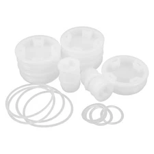  40 Pcs Oil Drum Cap Plastic Bung Caps Chemical Bucket Cover Seal Lid