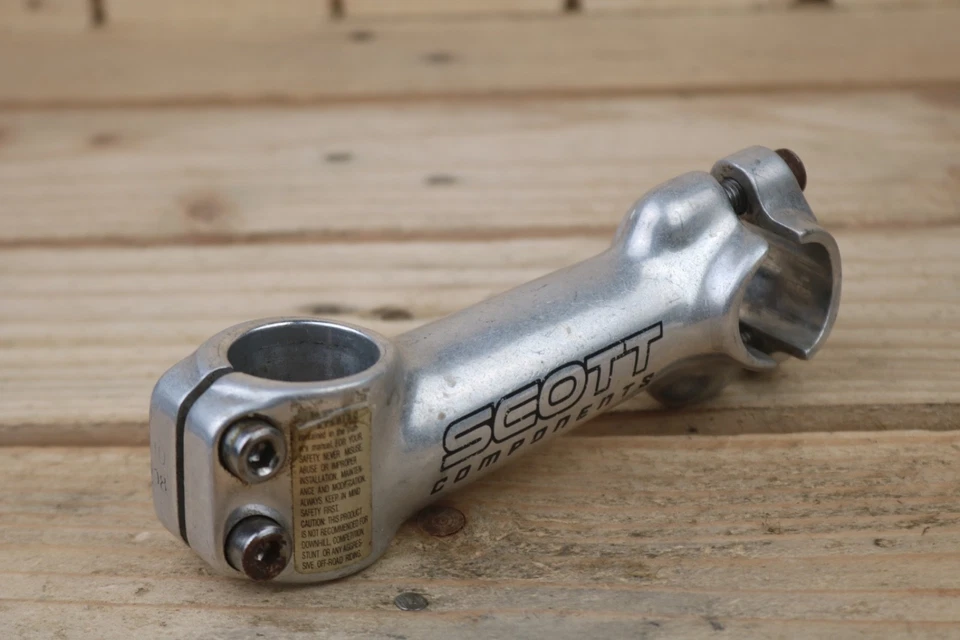 Scott 110mm Aluminium 1 1/8" Threadless Ahead Stem 25.4mm Vintage Retro Bike - Image 2 of 4