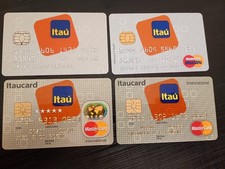 Brasil - Itaú - Tarjeta de débito/crédito - MasterCard - 4 tarjetas caducadas