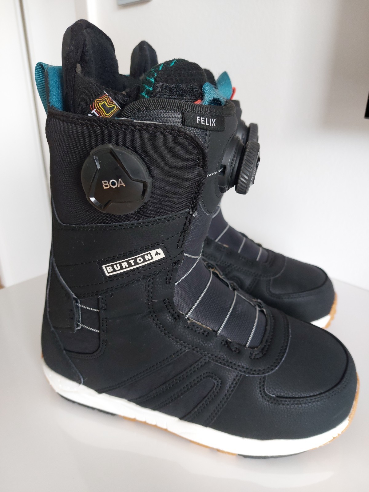 Burton Felix BOA Damen-Snowboardschuhe Snowboard Stiefel Boots Schwarz Gr.38 US7