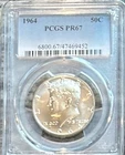 1964 Kennedy Half Dollar PCGS PR 67