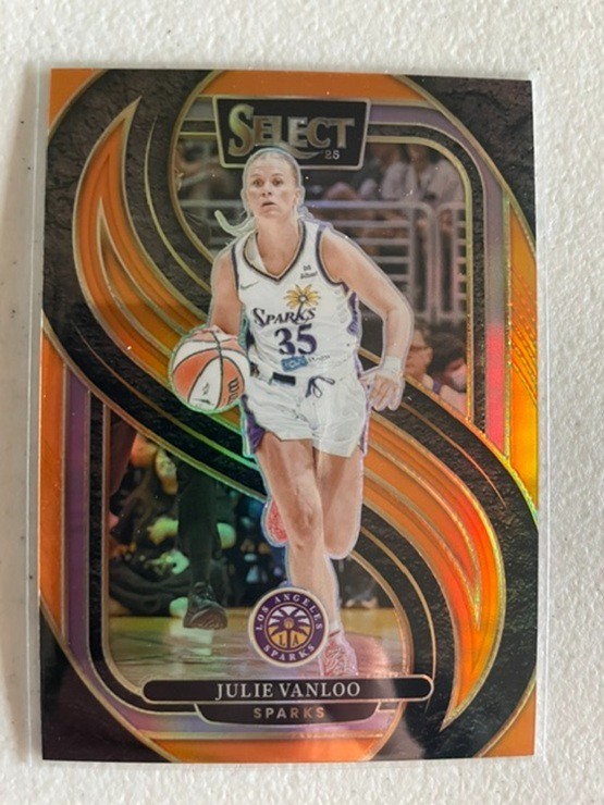 Julie Vanloo – 2025 Select WNBA “Orange” parallel #111 (Sparks) /125