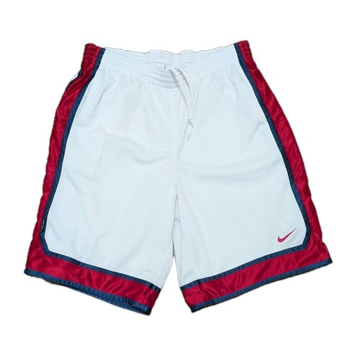 *VINTAGE* Taglia XL - NIKE Pantaloncini da basket da uomo larghi Y2K Dri-Fit *RARI* USATI IN OTTIME CONDIZIONI - Foto 1 di 13