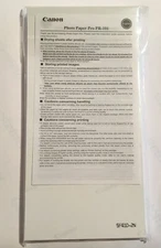 Canon - Photo Paper Pro PR 101 - 4" x 8" - 90 Sheets - New - in plastic, no box