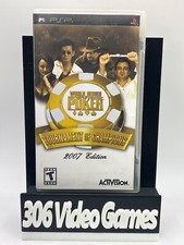 World Series of Poker Tournament of Champions Sony PSP Game CIB