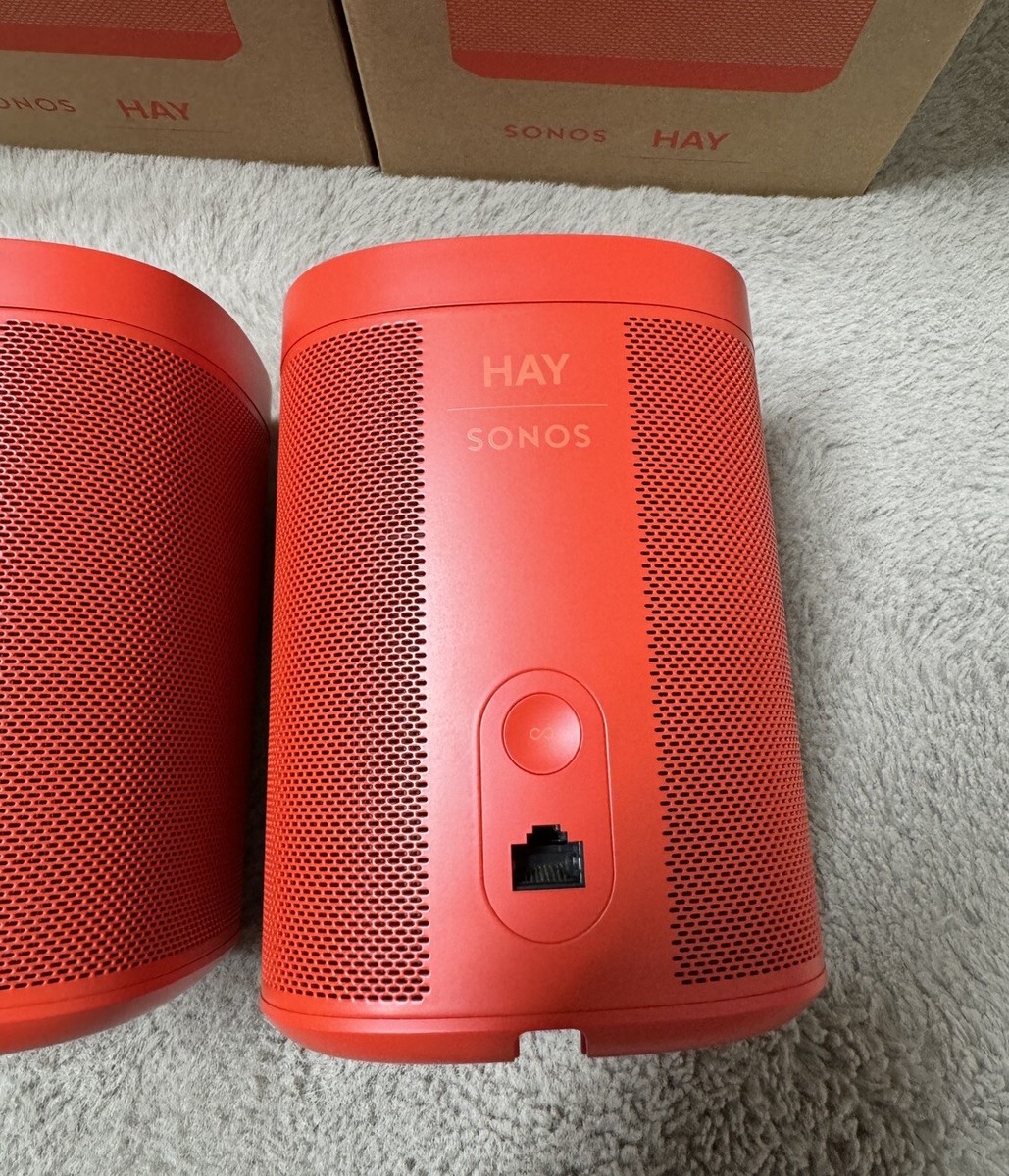 Sonos One Hay Sonos Hay Red Hay Sonos One Limited Edition SONOS