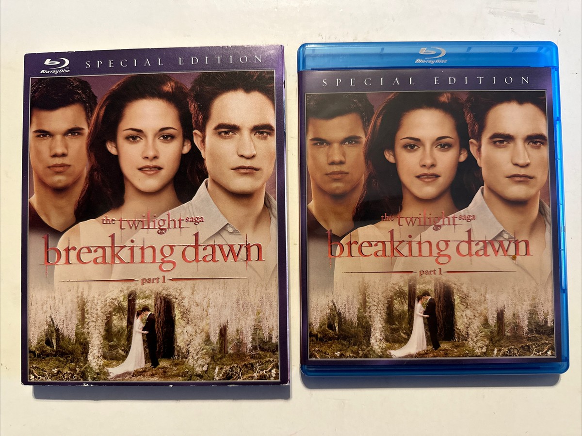 The Twilight Saga: Breaking Dawn, Part 1 (Blu-ray, 2011) With