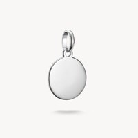 Thomas Sabo Charm AnhäNger Coin Platte 925 Sterlingsilber Poliert CC1271-001-21