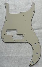 Custom For Fender 62 Precision P Bass Style Guitar Pickguard Vintage Yellow