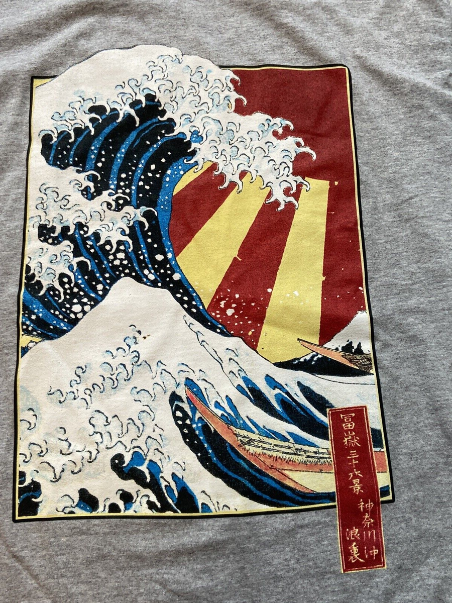 Great Wave Off Kanagawa Shirt Medium Vaporware Graphic Art