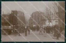 Napoli Città Treno Costumi Spazzino Carabinieri Foto cartolina MX7840