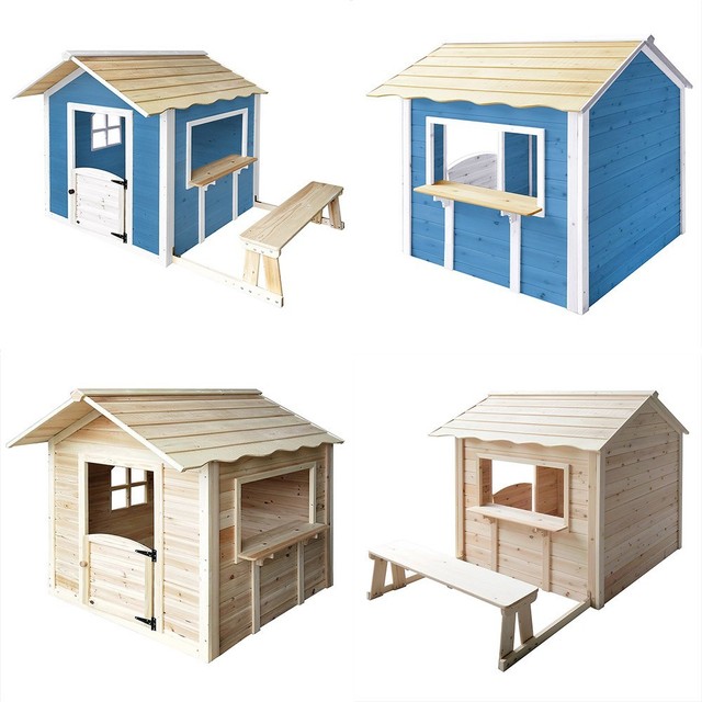 Kinderspielhaus Spielhaus Loft 150 Natur Holzhaus Gartenhaus Garten Kinder Exit Ebay