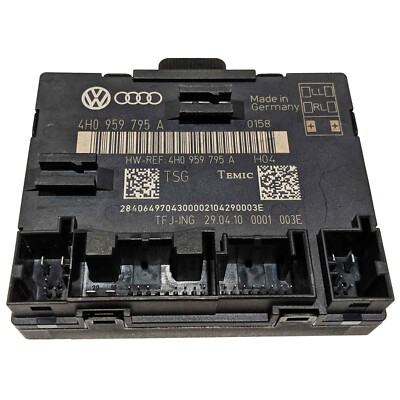 OEM Left Rear Door Control Module Audi A8 Quattro S8 2011-2014