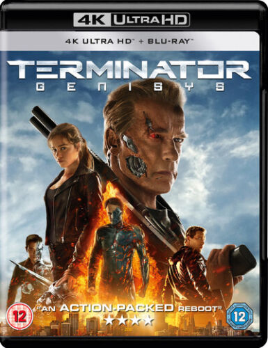 Terminator Genisys (4K UHD Blu-ray) Sandrine Holt Jason Clarke (UK IMPORT) - Picture 1 of 2