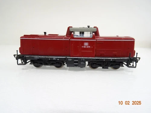 Fleischmann H0 Diesellok V100 2075 der DB PR5892 o.