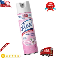 Lysol Disinfectant Spray, Antibacterial, Early Morning Breeze, 1 Cout, 19 fl oz