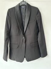 Stunning Ysl Yves Saint Laurent Ladies Blazer Uniform Beautè Black Size 34 Xs