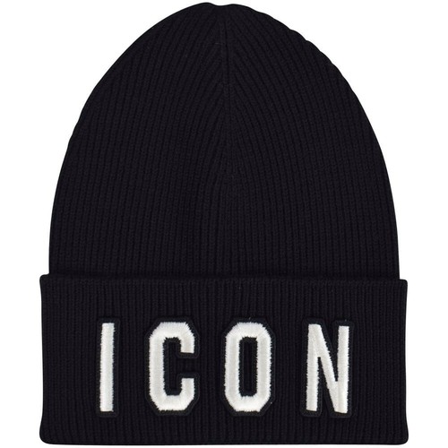 Dsquared2 Icon Beanie Black **RRP £150 
