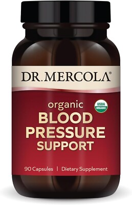 Dr Mercola Organic Blood Pressure Support 90 Caps