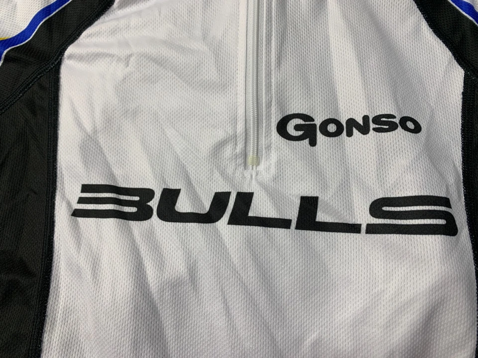 CAMISA CICLISMO HOMBRE MANGA CORTA JERSEY BULLS SHIMANO GONSO ORIGINAL TALLA M MEDIANA Foto 4 de 4