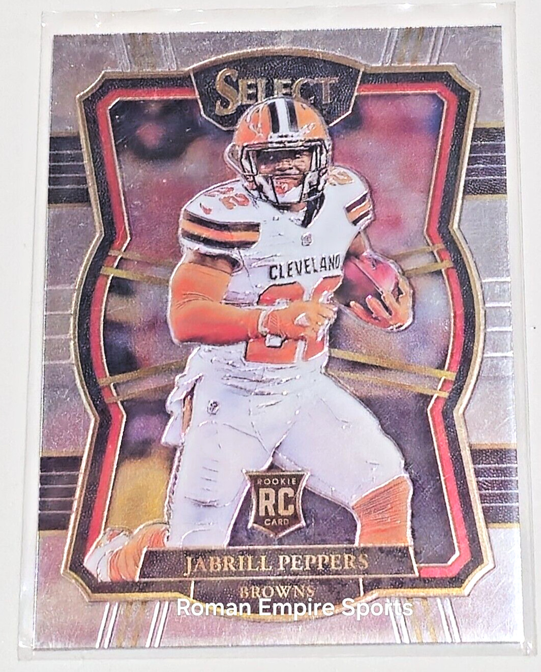 2017 Select Football Premier Level Silver Jabrill Peppers Cleveland Browns