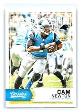 2016 Panini Classics #7 Cam Newton BLUE JERSEY Carolina Panthers