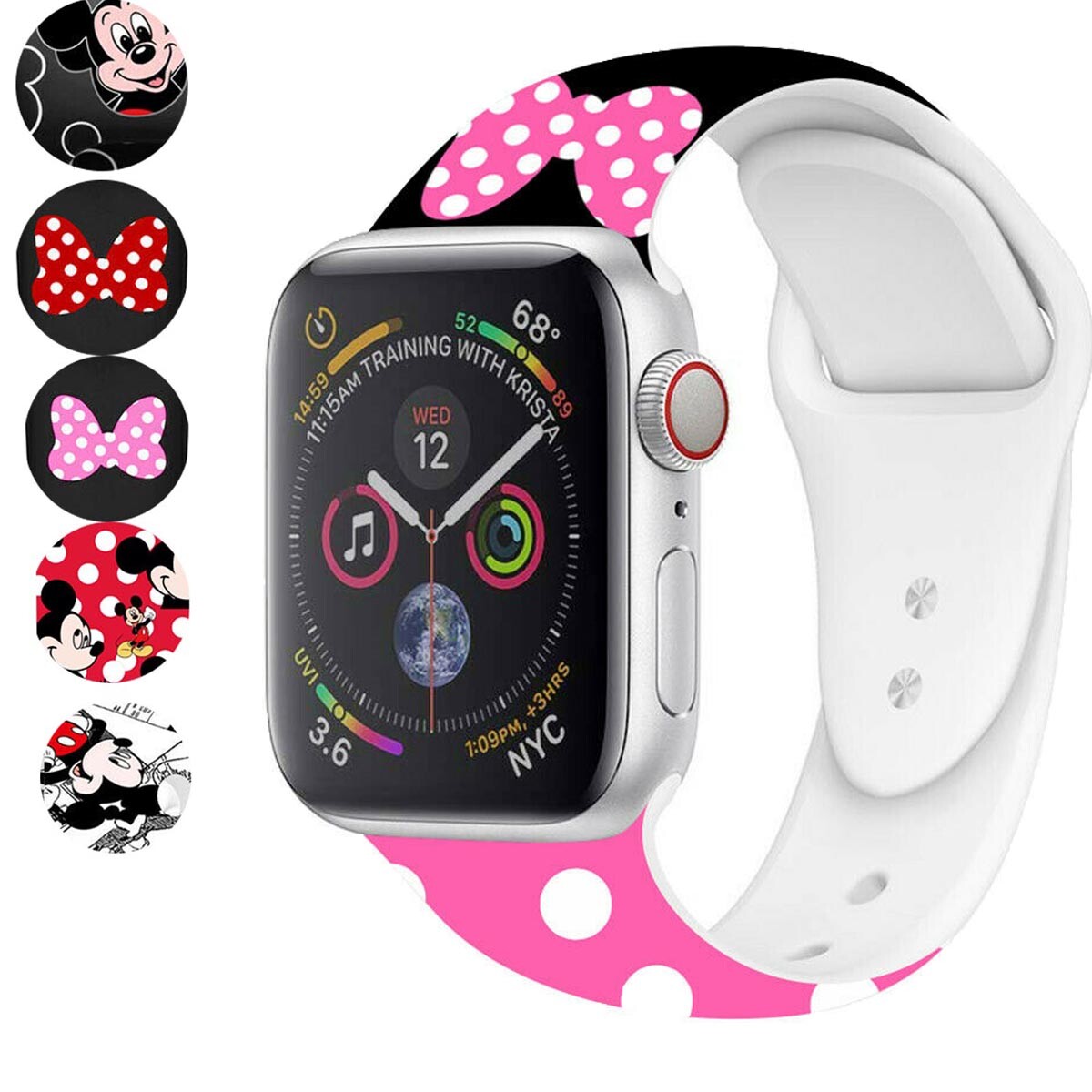Watch Accessories Silicone Straps Sport Band For Apple iWatch Series 