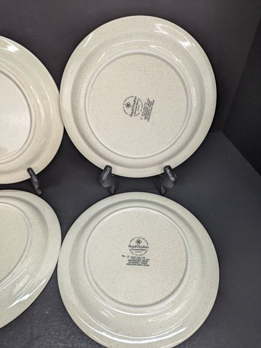 Royal Doulton Autumn Morn L.S. 1017 8 1/2" Bread/Salad Plate Stoneware Set of 4 - Picture 8 of 9
