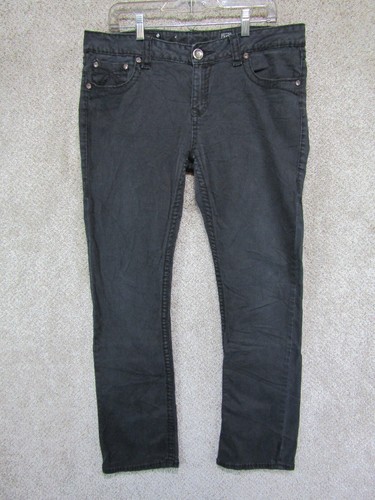 Women's LA Idol Black Denim Straight 