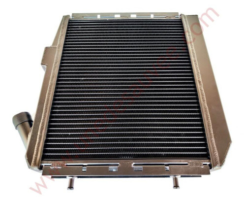 Radiateur de refroidissement moteur en aluminium noir Renault Super 5 GT Turbo 40mm