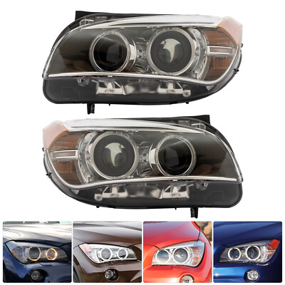 For 2013-2015 BMW X1 E84 Xenon Headlight LED DRL W/ AFS Headlamps Left+Right