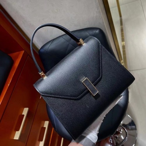 Valextra Leather Women's Bag Vintage Shoulder Crossbody Commuter Bag Handbag 22 - Picture 20 of 27