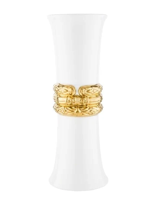 Jarrones de porcelana blanco Bud Vase