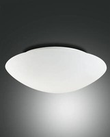 Fabas Luce Deckenleuchte Pandora E27 Ø460Mm Weiß, Made In Italy