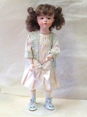 Albert MARQUE 43 CM 17 inch Poupée Ancienne Reproduction Antique doll
