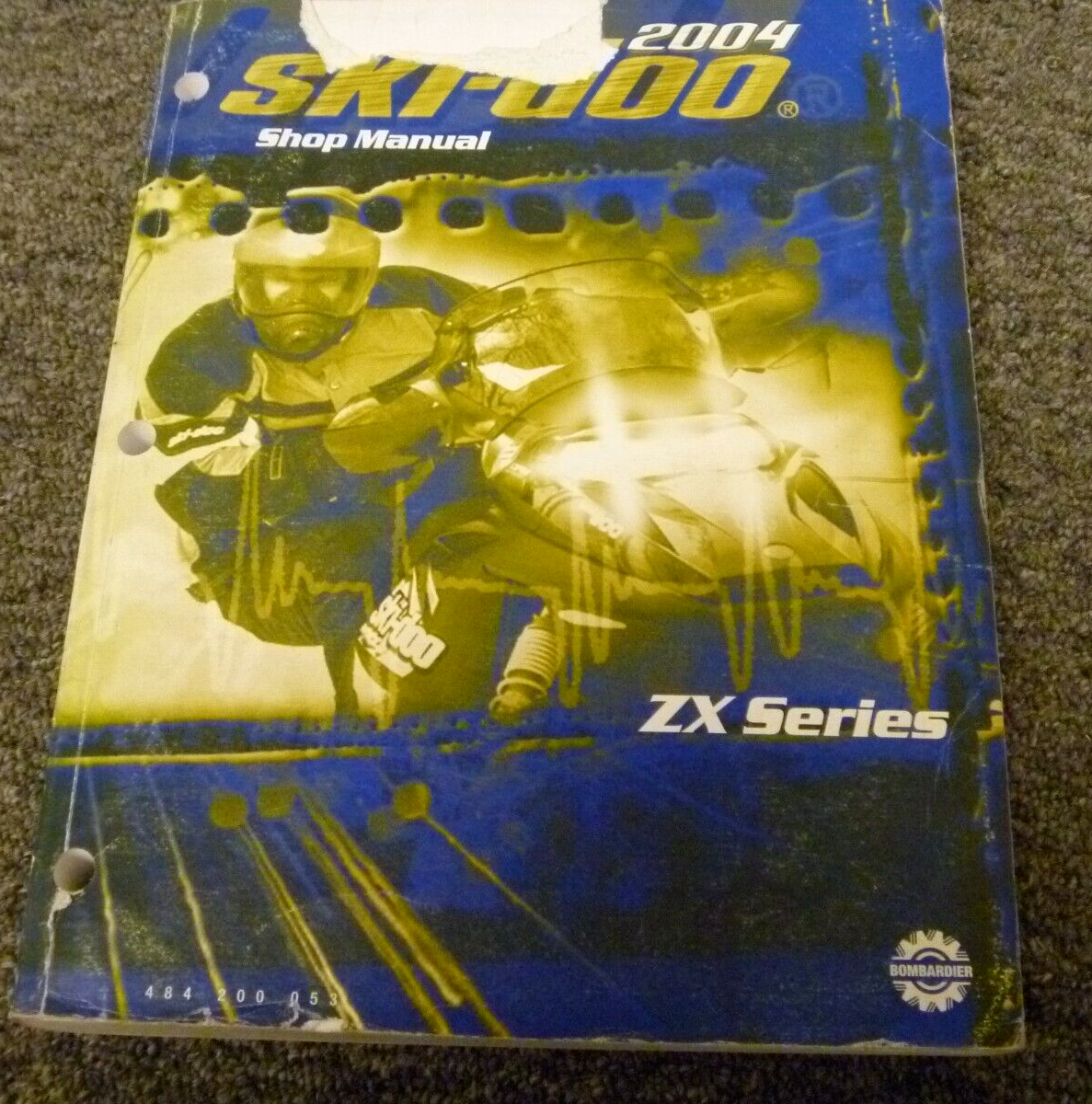 2004 Ski-Doo ZX Series Skandic Sport Snowmobile Shop Service