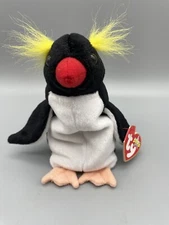 TY  Beanie Baby Frigid the Penguin DOB January 23, 2000 Vintage