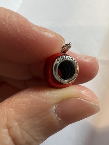 Disney SNOW WHITE'S APPLE Authentic PANDORA Red ENAMEL 791572EN73 Charm - Picture 4 of 4
