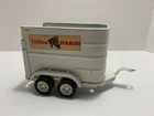 Tonka #52620 Stables Pressed Steel 6" Long Horse Trailer ~ Vintage