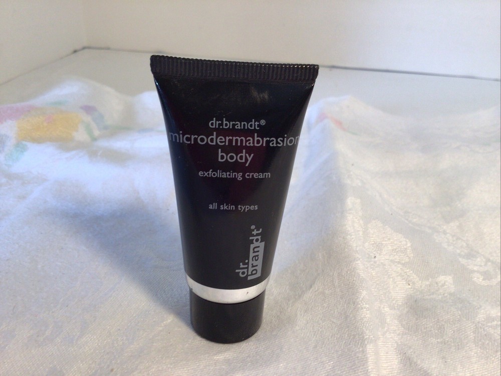 RARE Dr Brandt Microdermabrasion Body Exfoliating Cream Old Formula Scrub New