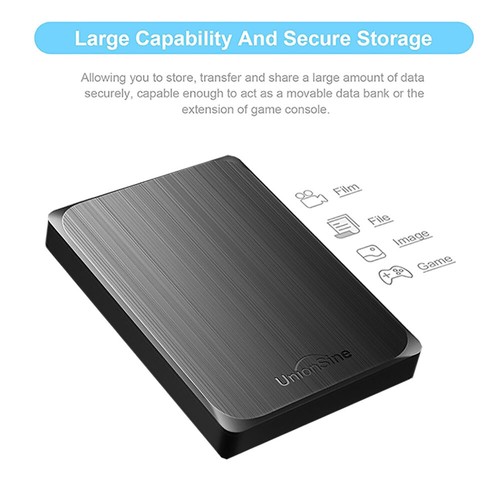 Disque dur externe 2,5/3,5 pouces 500 Go 1 To 4 To 10 To USB3.2 ordinateur portable PC PS4 XBOX TV HDD - Photo 9/25